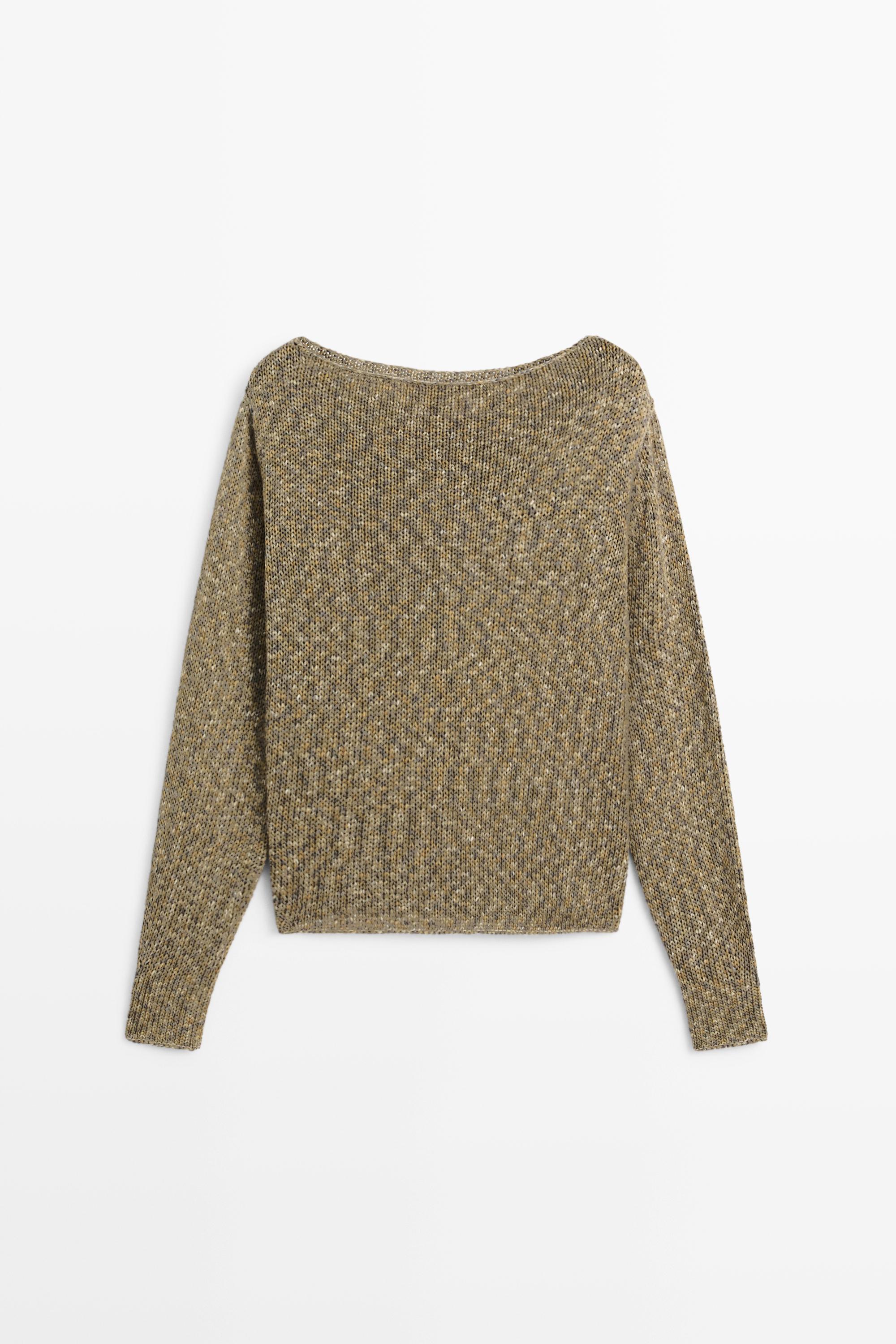 Pull col bateau en coton